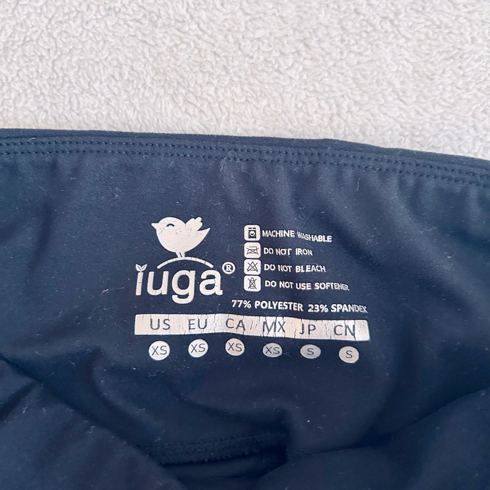 Black high waist yoga pants - Picture 6 of 7
